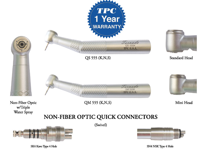 Non Fiber Optic Handpieces